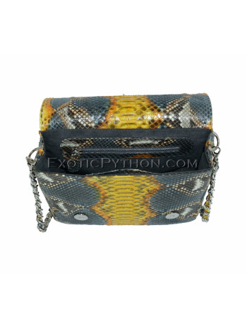 Multicolor snakeskin purse CL-110