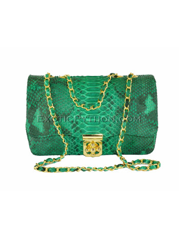 Snakeskin crossbody bag CL-114