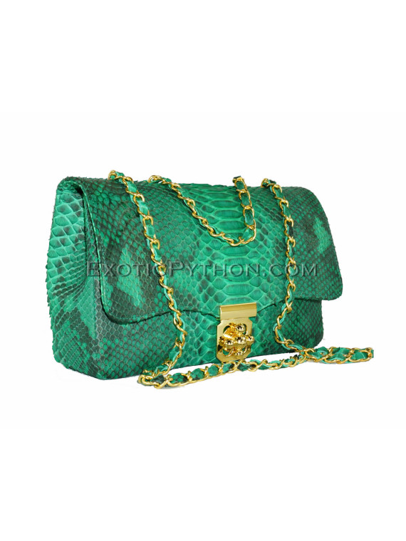 Snakeskin crossbody bag CL-114