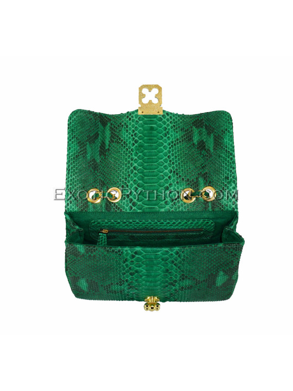 Snakeskin crossbody bag CL-114