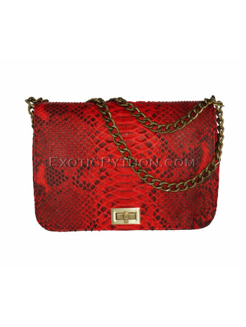 Snakeskin crossbody bag CL-116