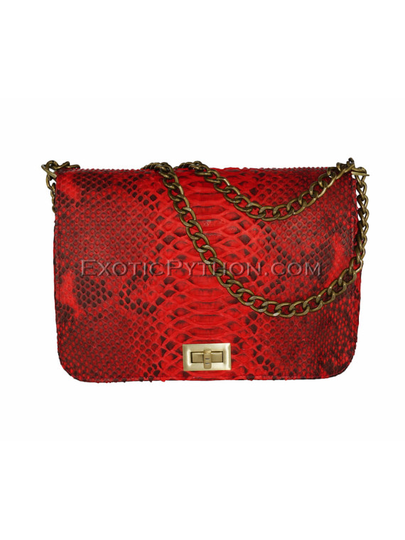 Snakeskin crossbody bag CL-116