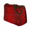 Snakeskin crossbody bag CL-116