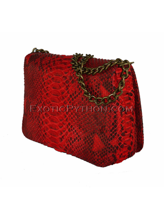 Snakeskin crossbody bag CL-116