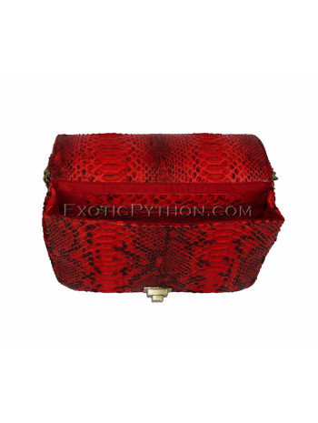 Snakeskin crossbody bag CL-116