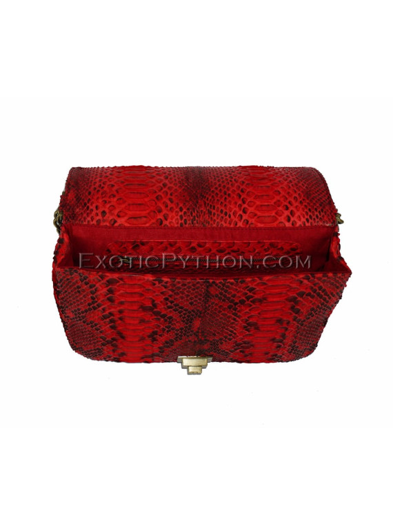 Snakeskin crossbody bag CL-116