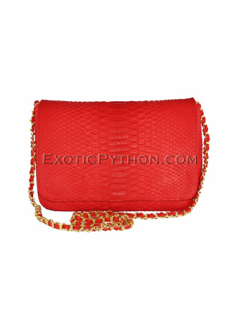 Snakeskin crossbody bag CL-124