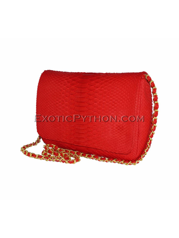 Snakeskin crossbody bag CL-124