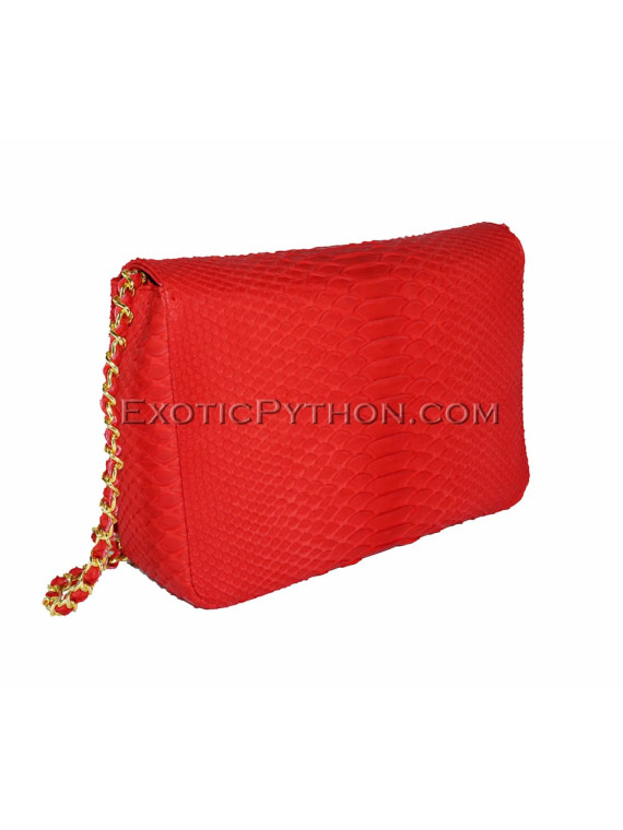 Snakeskin crossbody bag CL-124