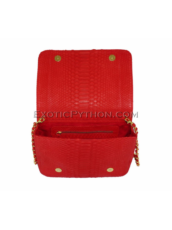 Snakeskin crossbody bag CL-124