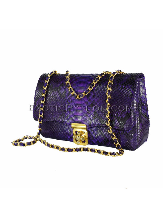 Snakeskin purse CL-129