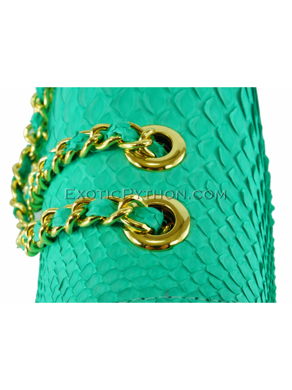 Snakeskin crossbody bag CL-133