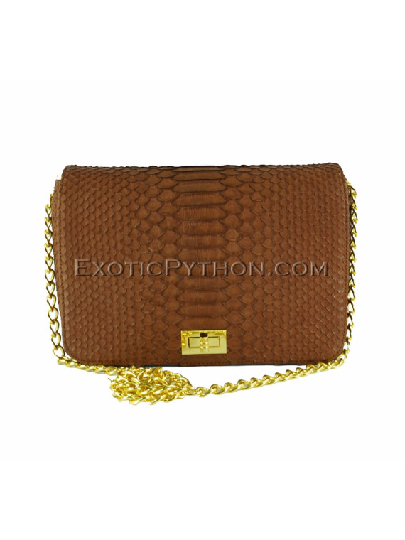 Snakeskin crossbody bag CL-134