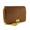 Snakeskin crossbody bag CL-134