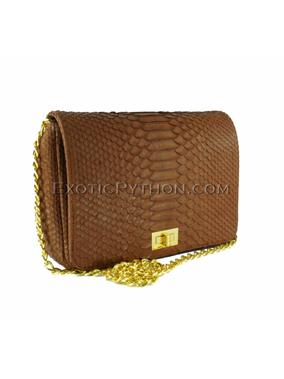 Snakeskin crossbody bag CL-134