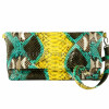 Multicolor snakeskin purse CL-135