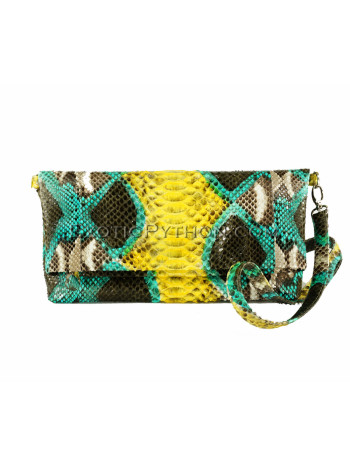 Multicolor snakeskin purse CL-135