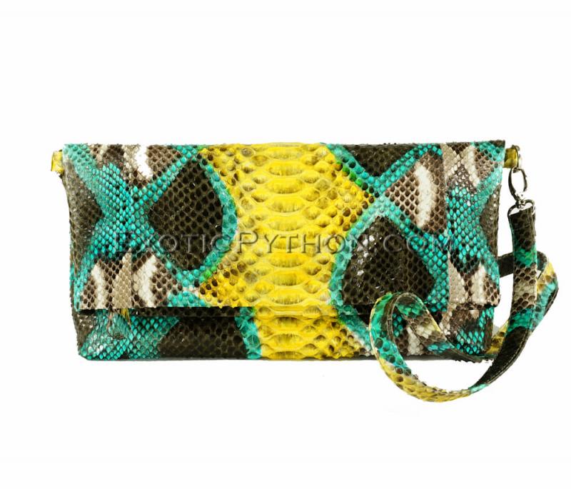 Genuine Python Skin Crossbody Bag Summer Women Leather Purse Designer Bag  Snakeskin Bag Multicolor Handbag Handmade Bags Sale - Etsy