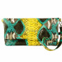 Multicolor snakeskin purse CL-135