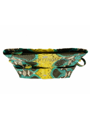 Multicolor snakeskin purse CL-135