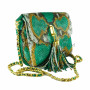 Multicolor snakeskin purse CL-136