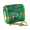 Multicolor snakeskin purse CL-136