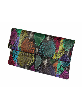 Clutch python multicolor shiny CL-5