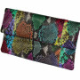 Clutch python multicolor shiny CL-5