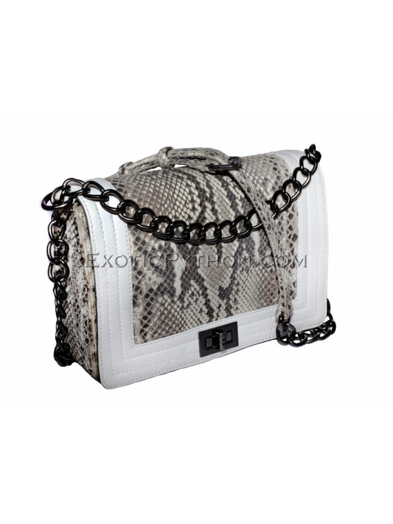 Snakeskin crossbody bag CL-44