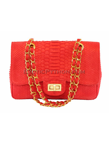 Snakeskin crossbody bag CL-33