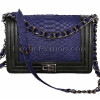 Snakeskin crossbody bag CL-8