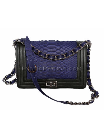 Snakeskin crossbody bag CL-8