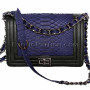 Snakeskin crossbody bag CL-8