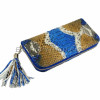 Python wallet with tassle multicolor WA-48