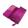 Snakeskin wallet pink motive WA-49