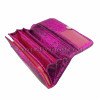 Snakeskin wallet pink motive WA-49