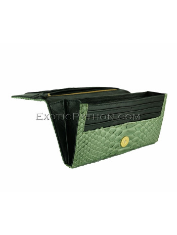 Python purse green matt WA-59