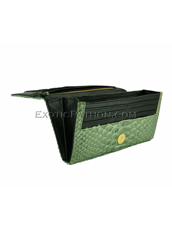 Python purse green matt WA-59