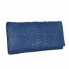 Purse python skin blue matt WA-61