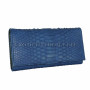 Purse python skin blue matt WA-61