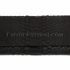 Python purse black matt WA-8