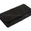 Python purse black matt WA-8