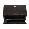 Python purse black matt WA-8