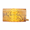 Snakeskin purse yellow motive WA-31