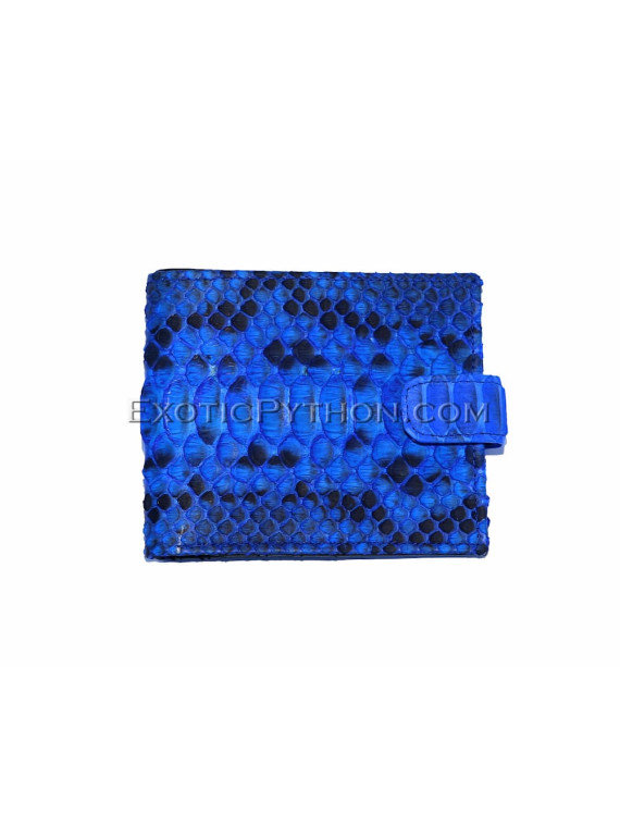 Snakeskin wallet blue motive  WA-16