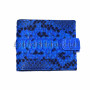 Snakeskin wallet blue motive  WA-16