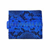 Snakeskin wallet blue motive  WA-16