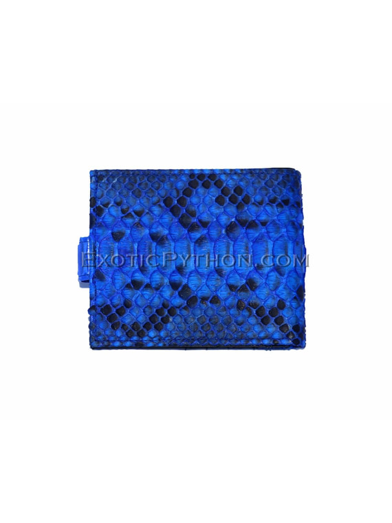 Snakeskin wallet blue motive  WA-16