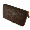 Snakeskin wallet brown matt WA-68