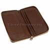 Snakeskin wallet brown matt WA-68